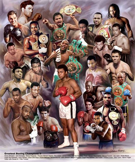 Boxing Legends: The Greatest Fighters Of All Time