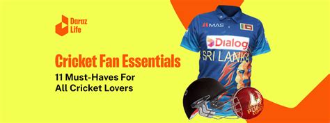 Cricket Fan Merchandise: Must-Have Items