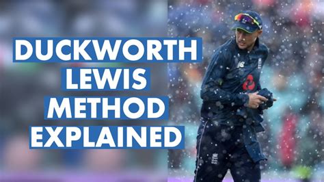 Explaining The Duckworth-Lewis Method In Cricket