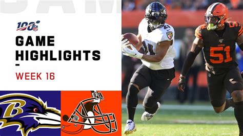 Highlight Reel: Best Plays from Ravens Vs Browns