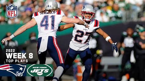 Highlight Reels: Best Plays From New York Jets Vs New England Patriots