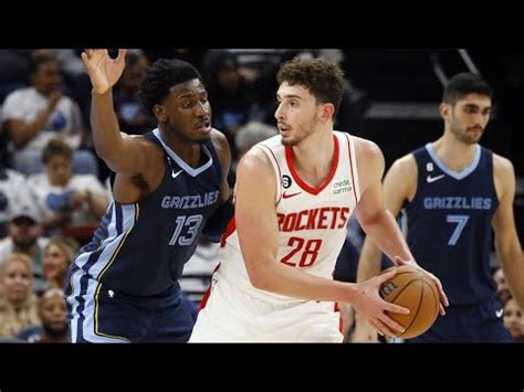 Houston Rockets vs. Memphis Grizzlies: Historical Rivalry Recap