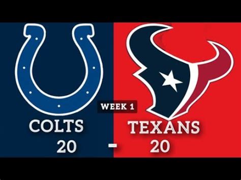 Post-Game Review: Indianapolis Colts Vs. Houston Texans